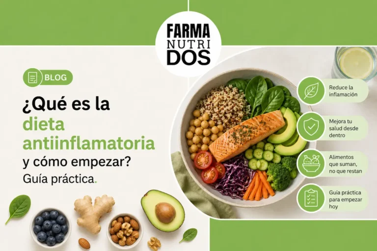 ¿Qué es la dieta antiinflamatoria y cómo empezar? Guía práctica