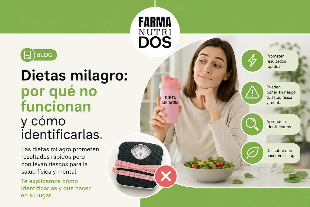 Dietas milagro: por qué no funcionan y cómo identificarlas